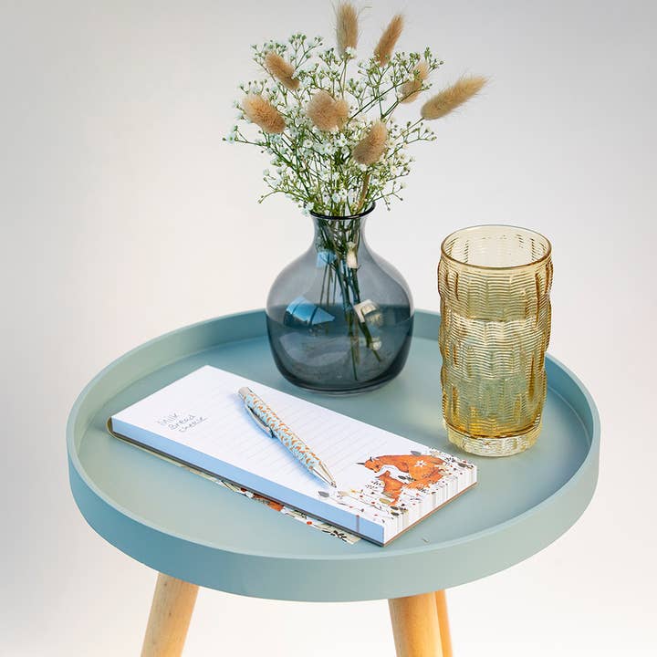 The Gifted Stationery Company - Wholesale Notepad - Shopping List - Foxy Tales B3