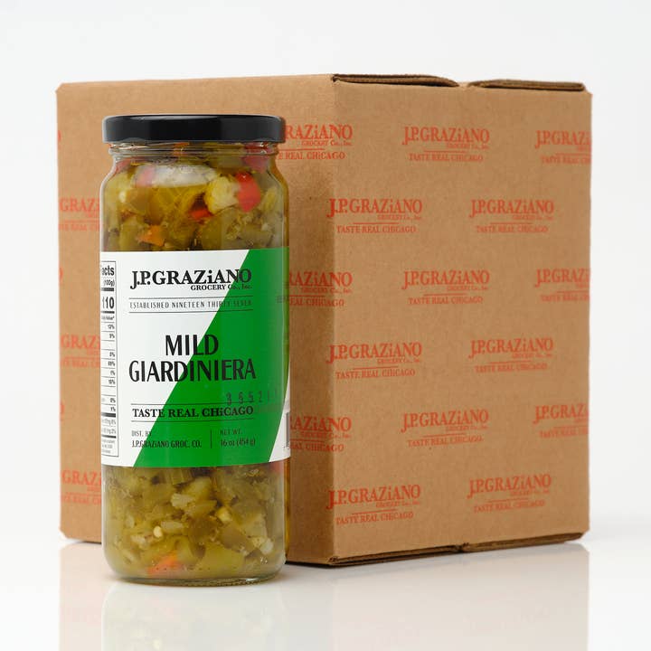 Taste Real Chicago - Wholesale Pickled Vegetables - Mild Giardiniera0
