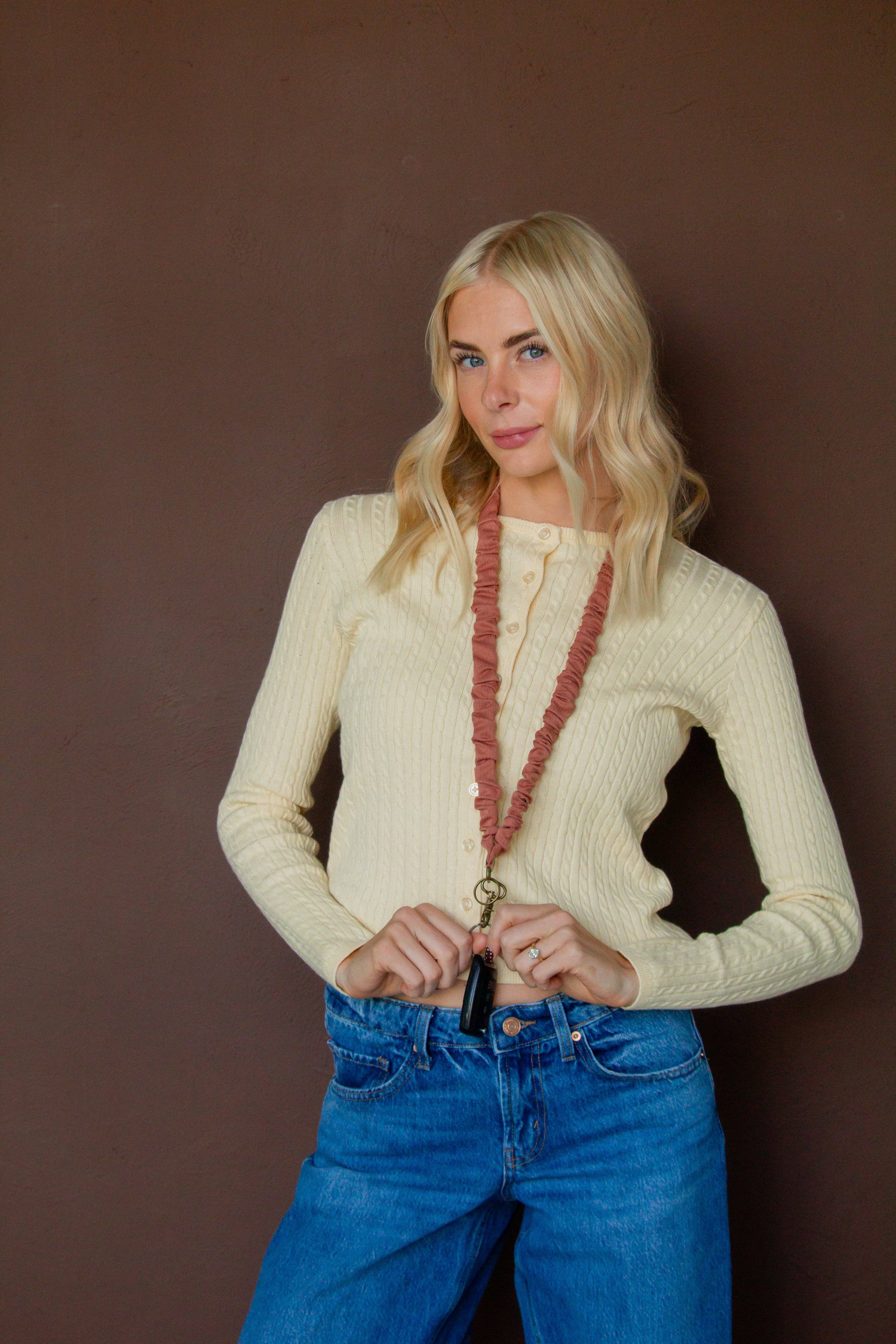 Shop Andi – wholesale Lanyard – Women’s – Dusty Rose Lanyard1