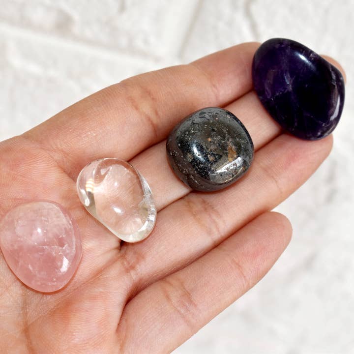 Soothing Crystals – Großhandel Spiritueller Stein/Kristall – Getrommeltes Kristallset | WASSERMANN | Steine Geschenk | Sternzeichen-Set5