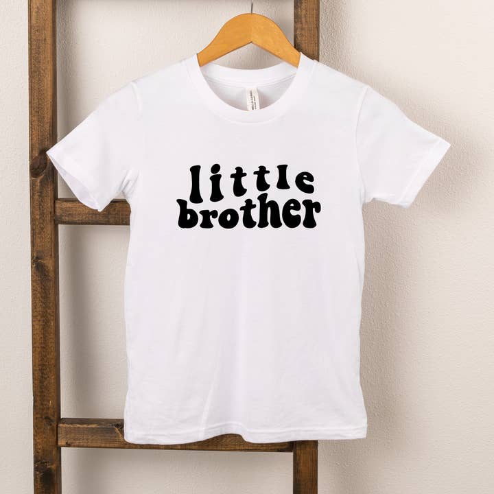 Little Brother Wavy | Toddler Short Sleeve Crew Neck for wholesale by The Juniper Shop Wholesale