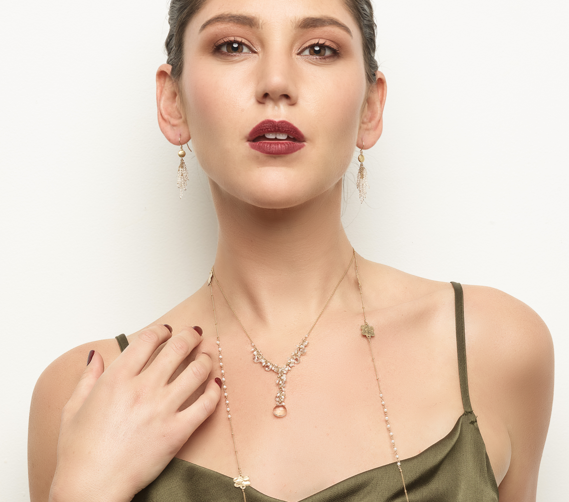 Mabel Chong - Wholesale Pendant/Charm Necklace - Petite Clusters Necklace2