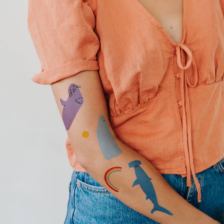 Tattly - Wholesale Temporary Tattoo - Lorien Stern Tattoo Jumbo Party Pack