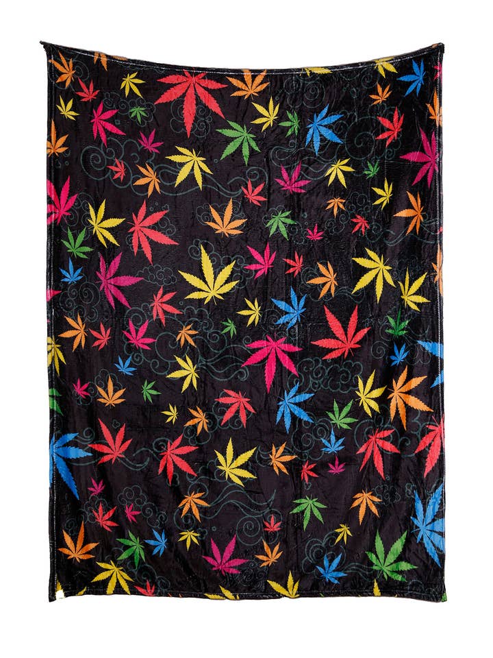 Bladvirveltæppe 50x60 tommer for engroshandel hos Sunshine Joy