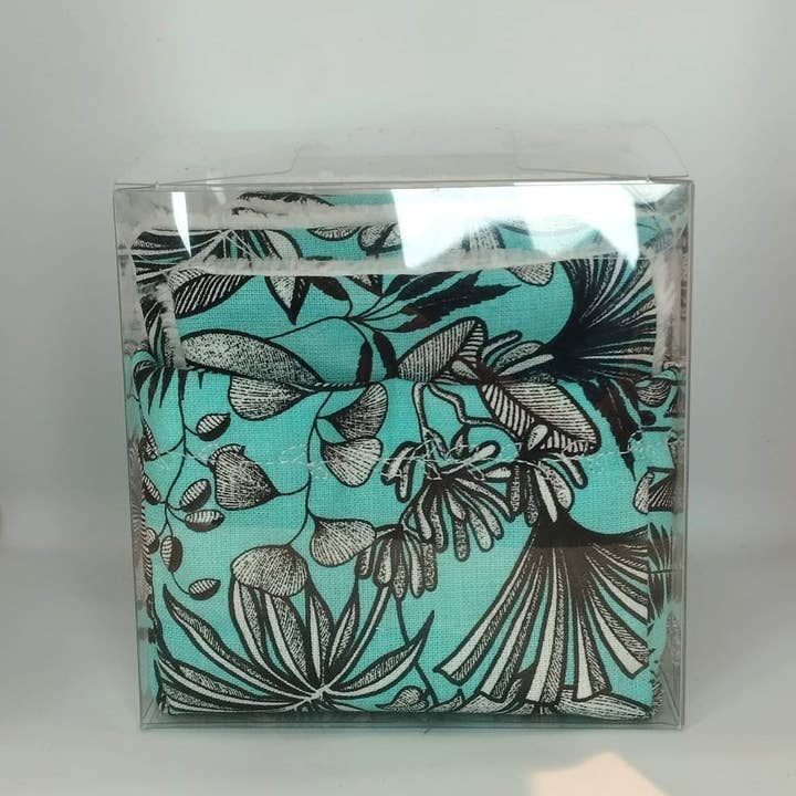 laboutiquedelo - Wholesale Cotton Pad - Flower Pattern Washable Wipes Basket4