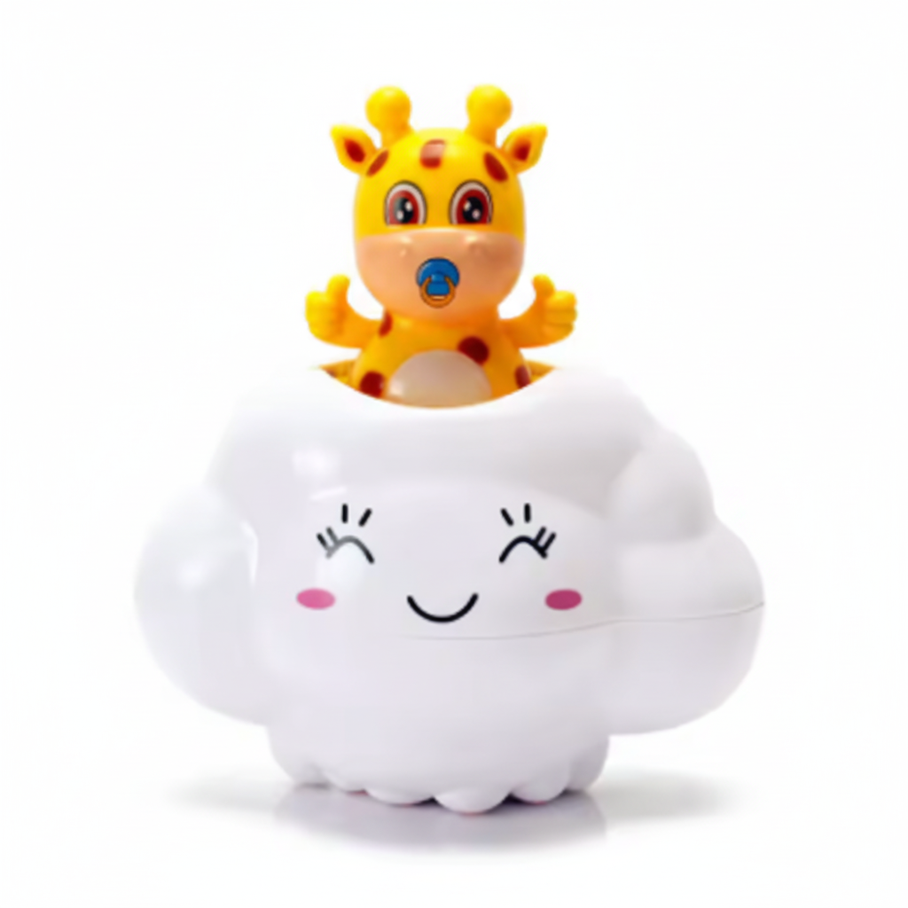 Toyarina - Vendita all'ingrosso Gioco per il bagnetto - Neonati - Giocattolo da Bagno per Bambini a Forma di Nuvola con Spruzzo d'Acqua0