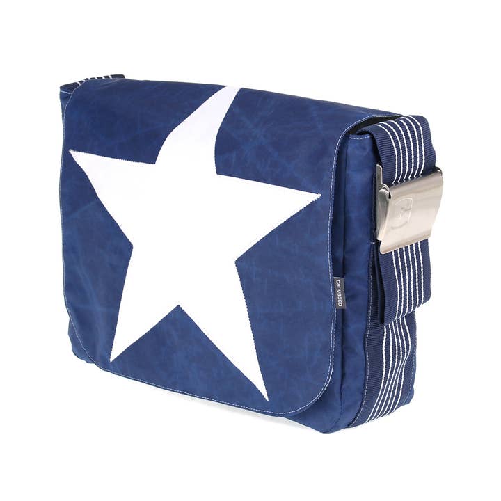 Borsa L, Collezione Canvas, blu, navy per la vendita all'ingrosso da parte di Canvasco GmbH