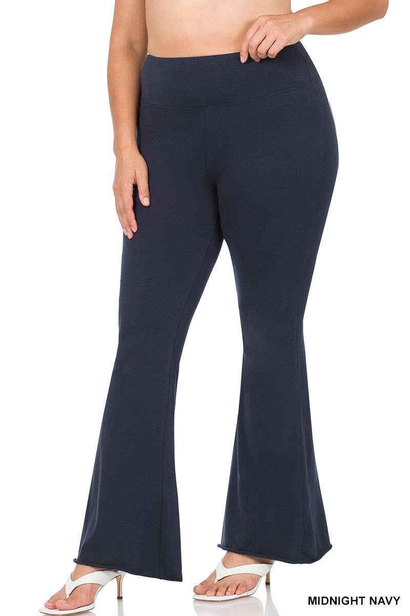 42POPS - Wholesale Athletic Pants - Women's - ,.....PLUS size Flare leggings yoga pants9