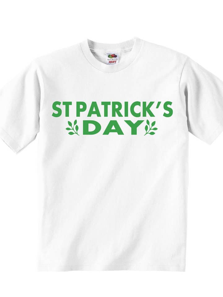 Dia de São Patrício - T-shirts para Bebé por atacado de Little Ratbag