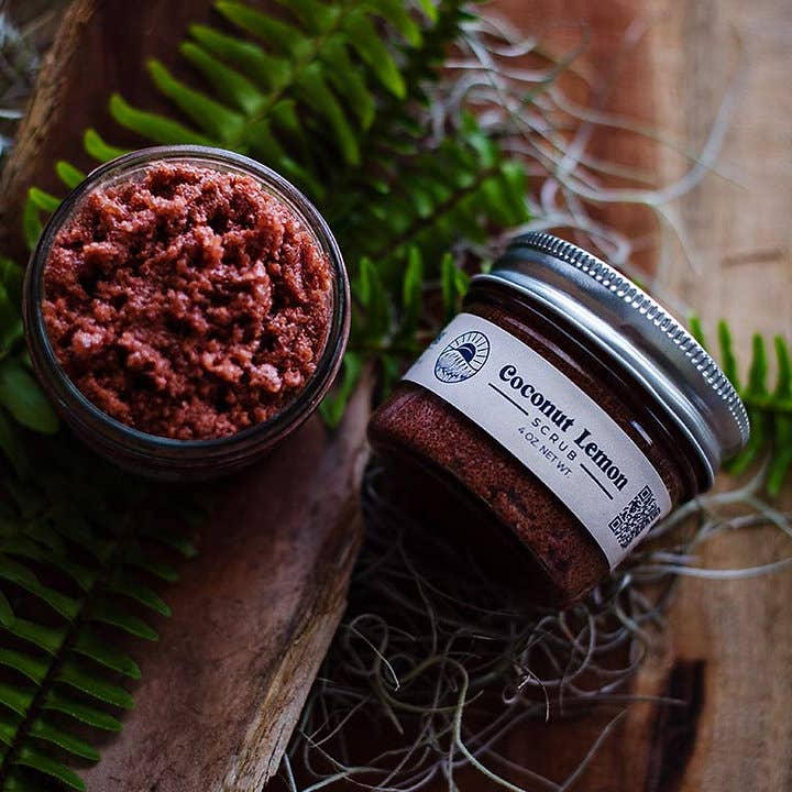 Coconut Lemon Scrub for wholesale by Natural Awakening Essentials