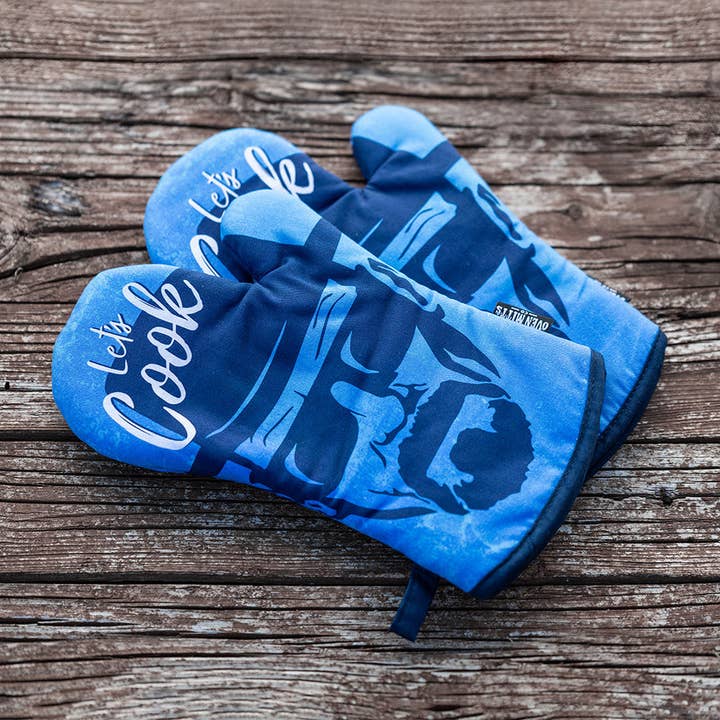 Zapps Clothing - Wholesale Oven Mitt/Pot Holder - Let's Cook Oven Mitts And Potholder Set4