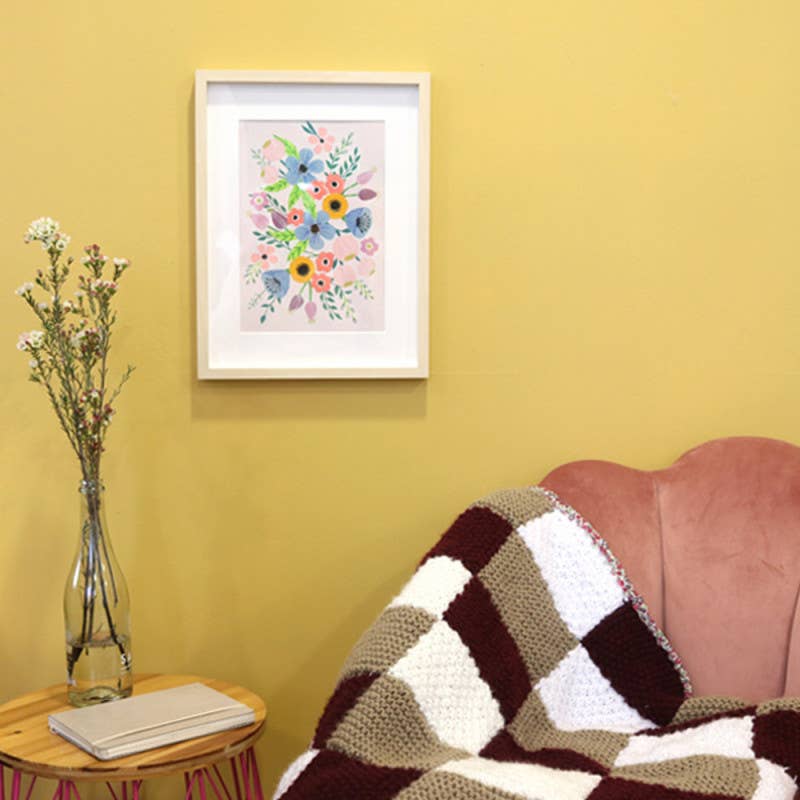 La Petite Épicerie - Vente Kit de bricolage - Number Painting Kit - Flowers by Art.iisan4