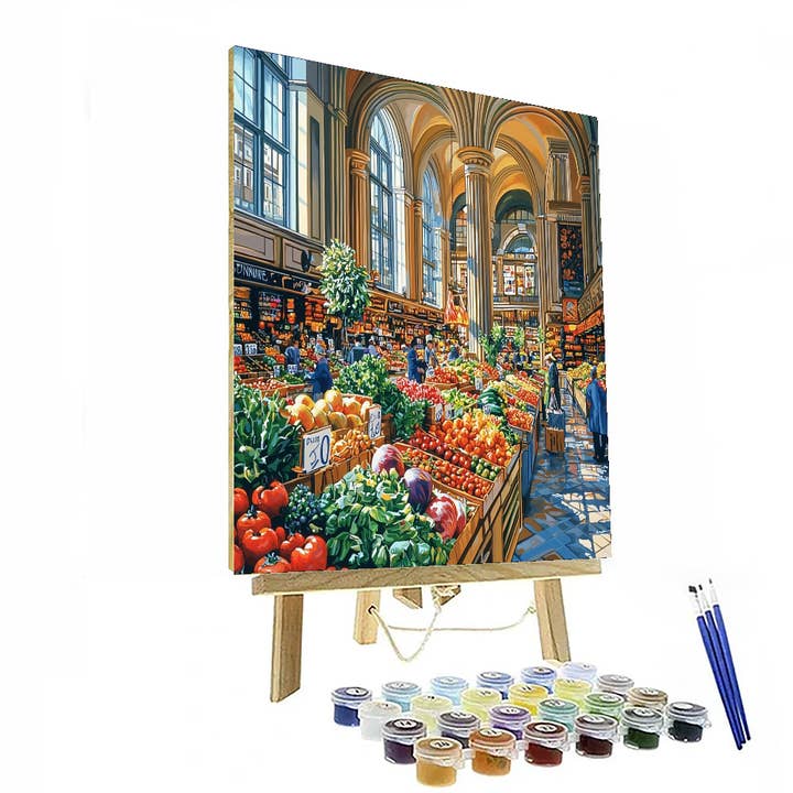 Artistry Rack – Kit de artesanato DIY por atacado – Mercado da Cidade de Rijeka - Kit de Pintura por Números DIY