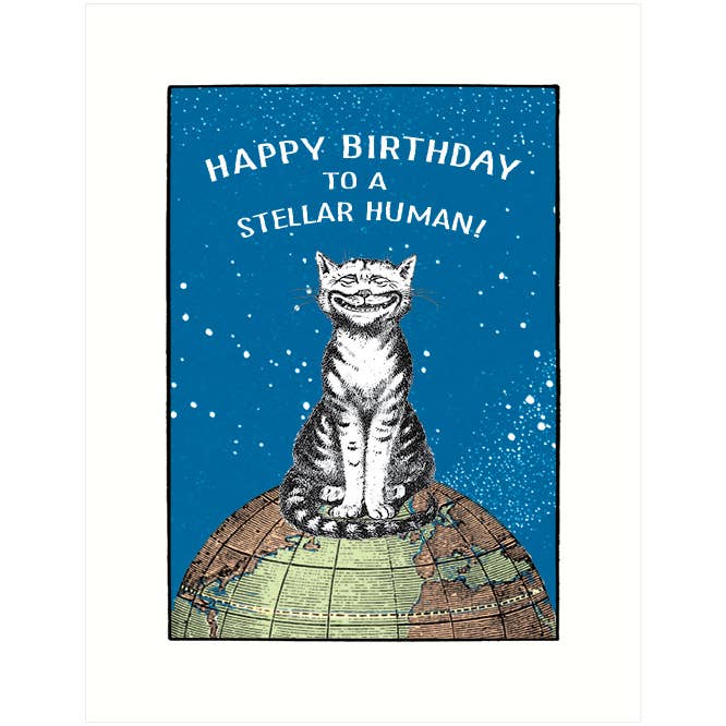 Lucca Paperworks - Wholesale Birthday Card - Stellar Human | Birthday Greeting Card0