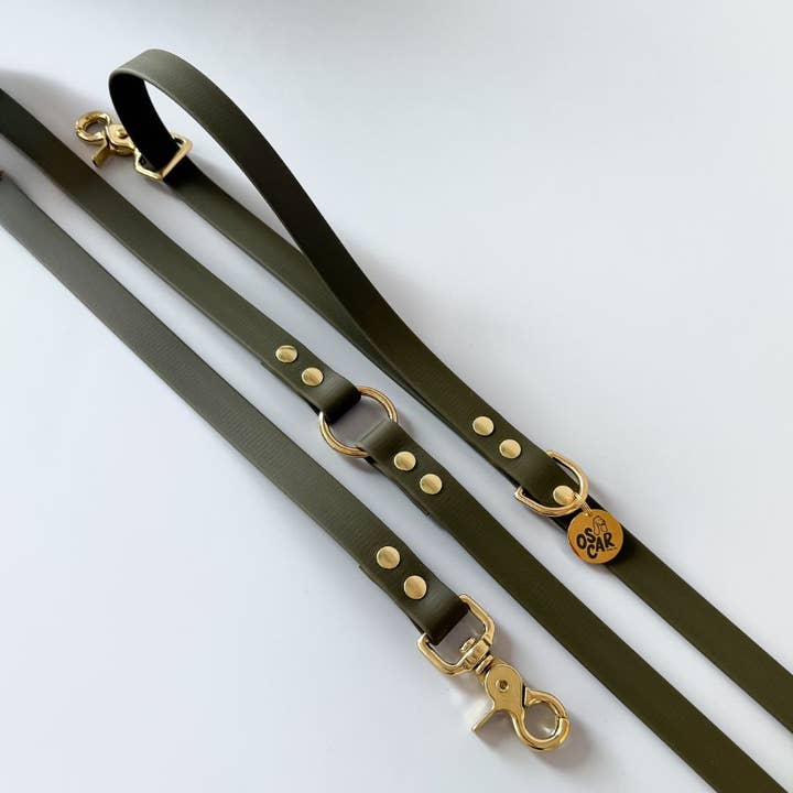 Oscar & co - Wholesale Pet Leash - Dog - Waterproof khaki Biothane dog leash5