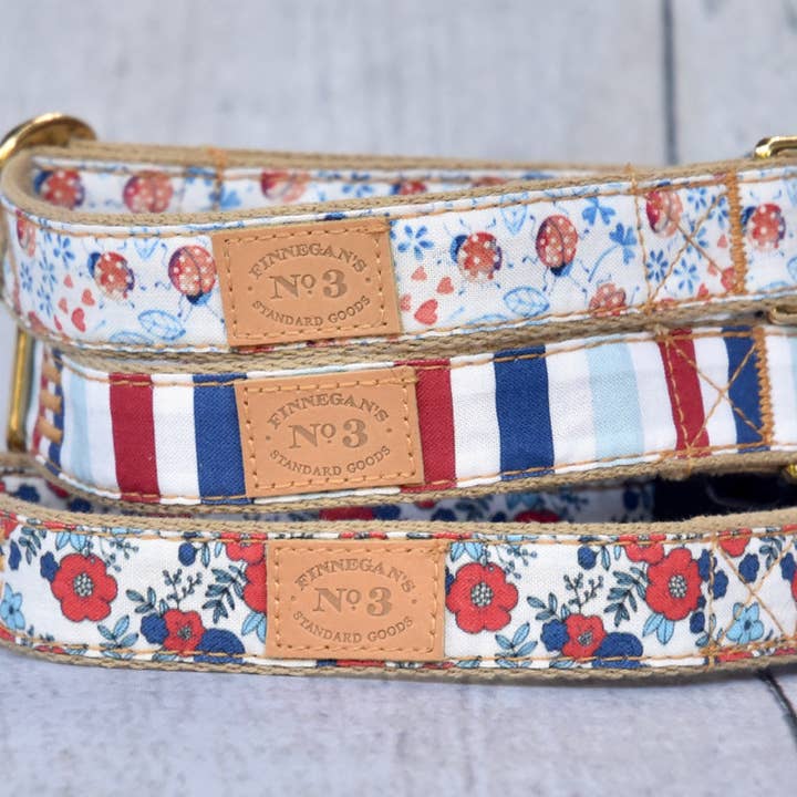 Finnegan’s Standard Goods - Wholesale Pet Collar - Dog - 1 inch Ladybug Collar2