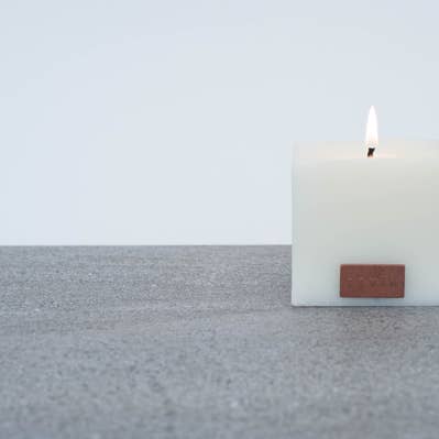 S E V I N - Wholesale Novelty Candle - Porcelain White Candle - small1