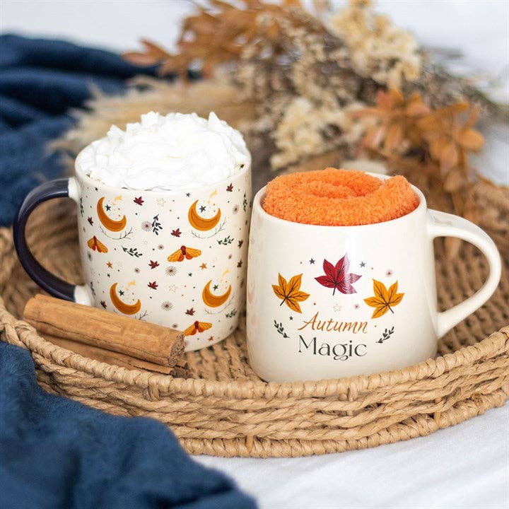 Something Different Wholesale - Wholesale Coffee Mug - Autumn Magic Harvest Moon Print Mug4