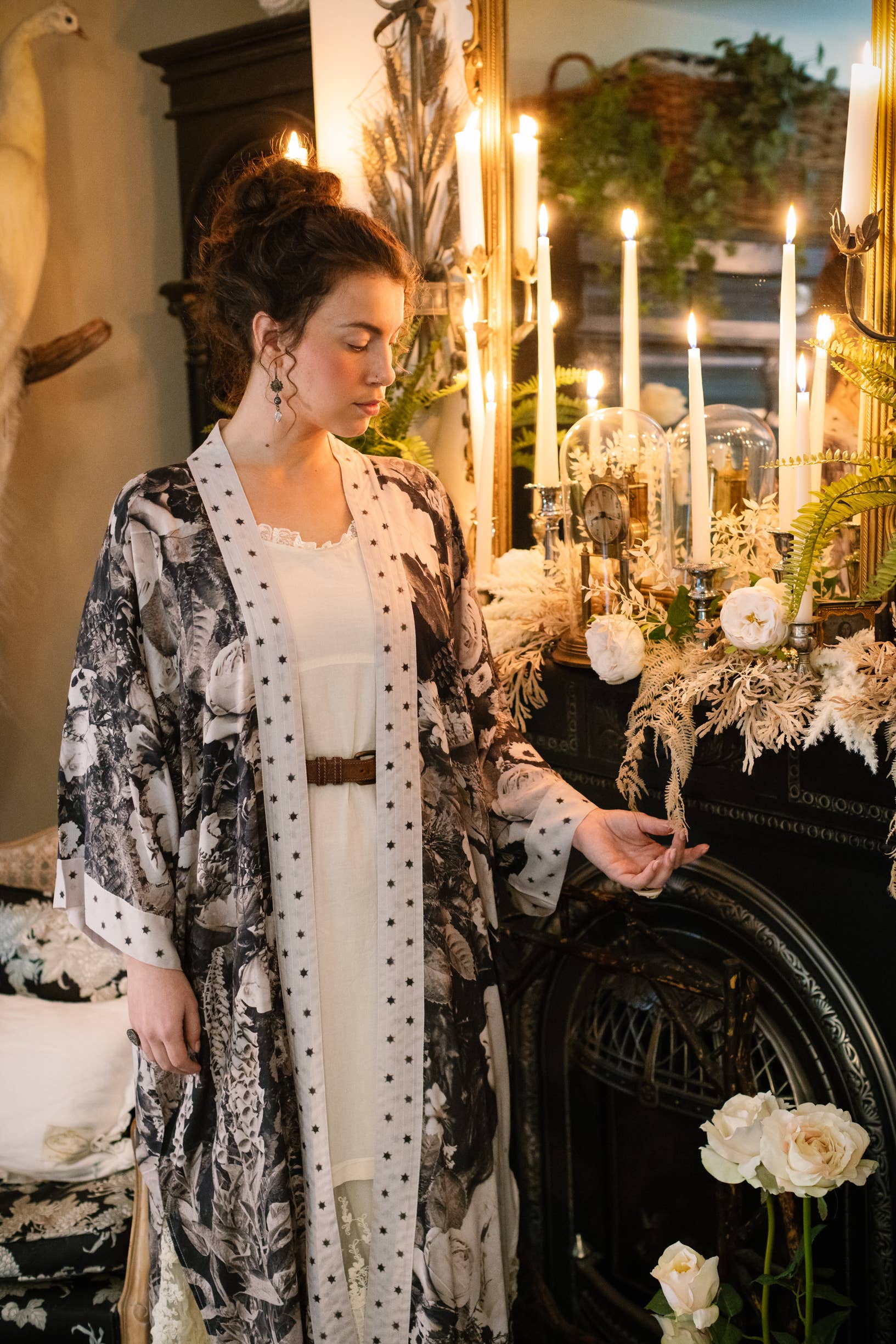 Market of Stars (USA) - Wholesale Kimono - Women's - The Looking Glass Opera Duster Kimono Robe w/ Alice12