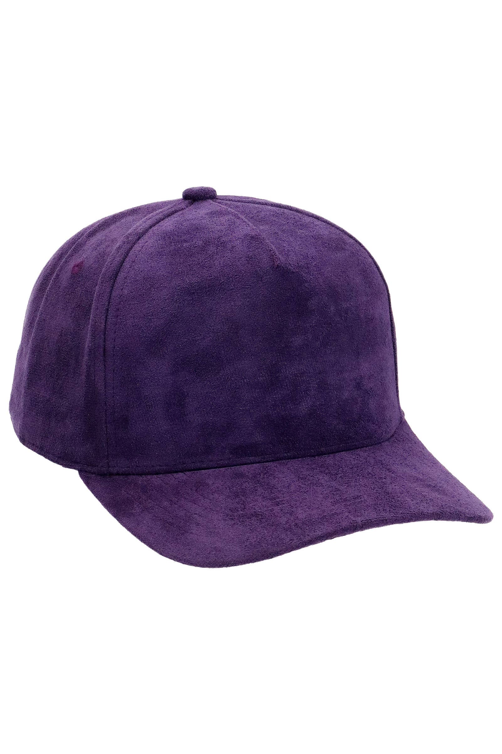 Cap Zone - Vente Casquette de baseball – unisexe - Casquette de baseball cinq panneaux en suédine vegan premium16