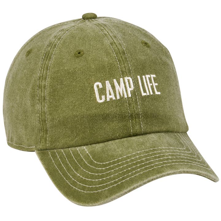 Camp Life Baseball Cap for wholesale by Primitives by Kathy