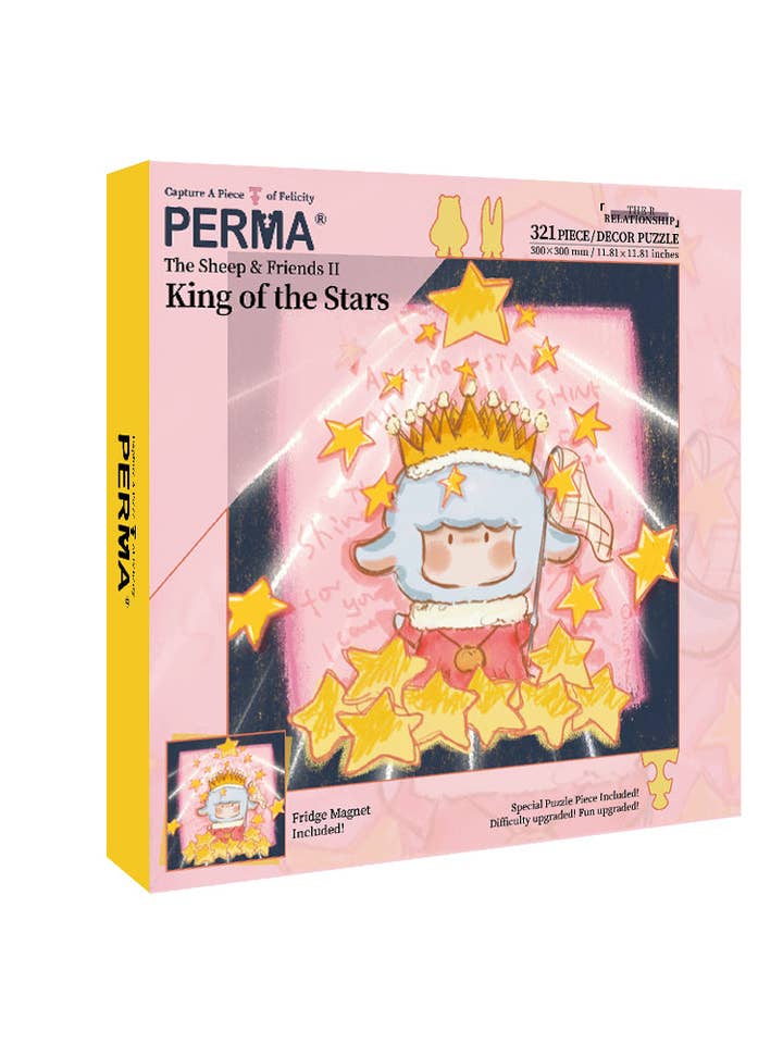 PERMA 321 PCS DESKTOP DECOR PUZZLE The King of Stars for wholesale by PERMA PUZZLE