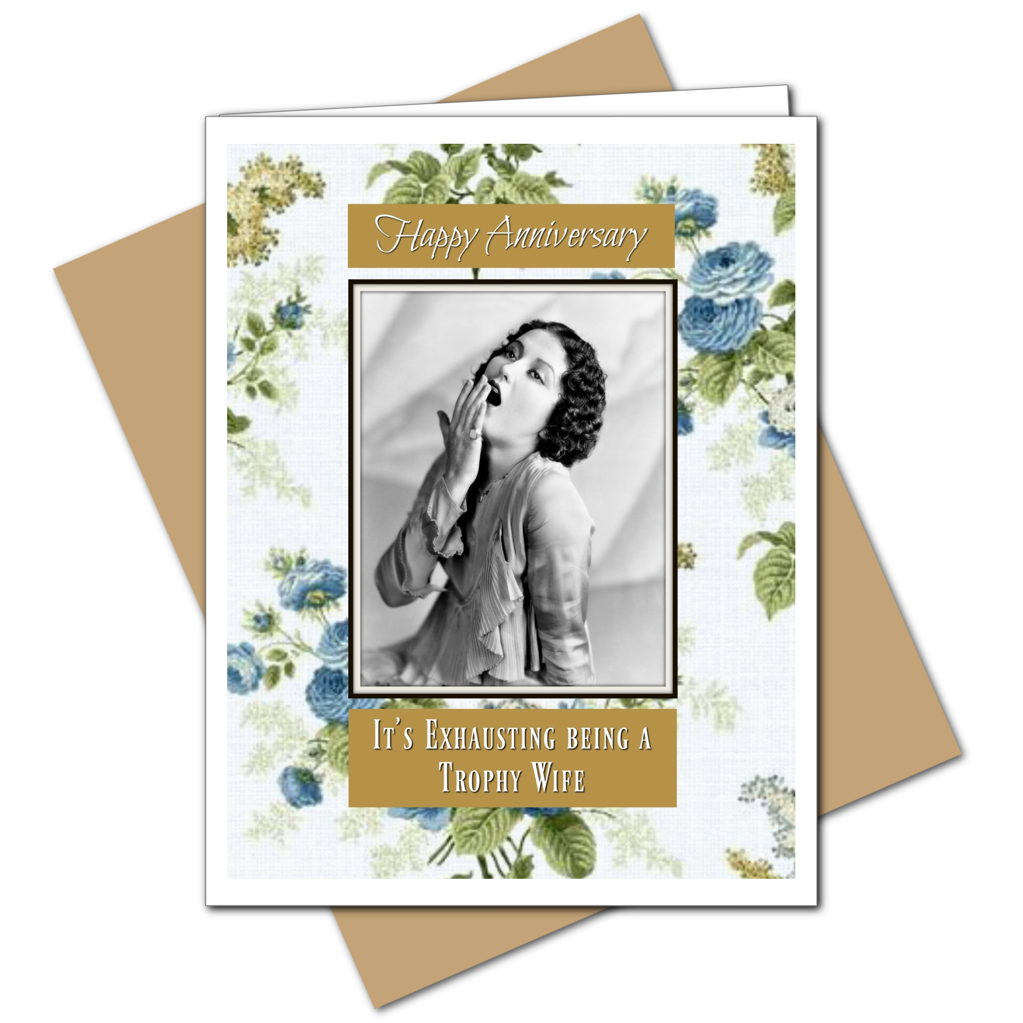 Ümlaut Brooklyn - Vente Cartes d'anniversaire - Trophy Wife - Carte d'anniversaire1