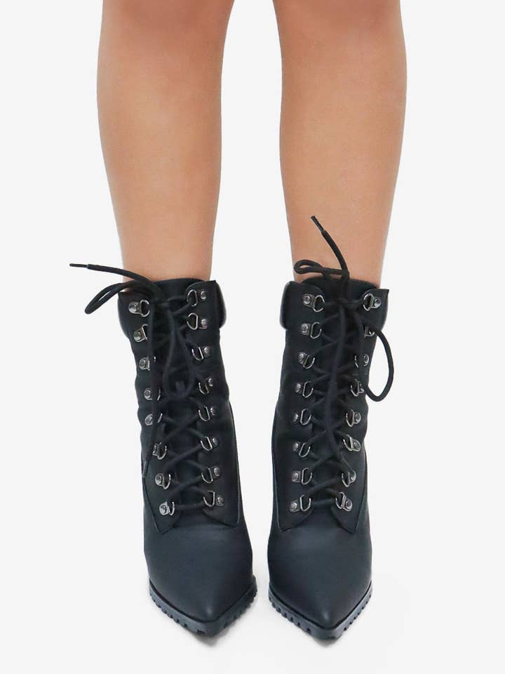 Lemonade Shoes – wholesale Stövletter – Baby – THAT'S THE GIRL - Snörstövletter med stilettklack4