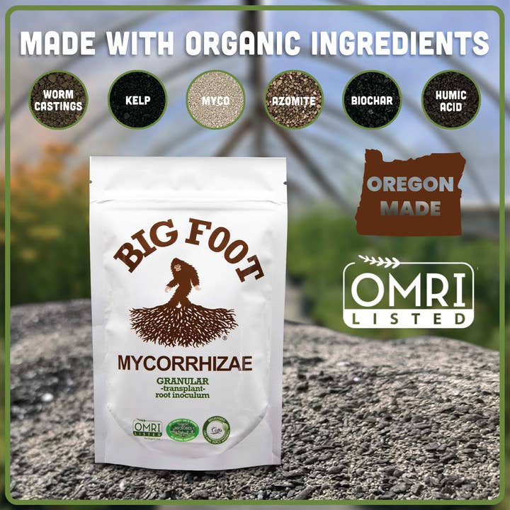 Big Foot Microbes - Wholesale Fertilizer - Big foot mycorrhizal fungi with organic fertilizer 50 grams