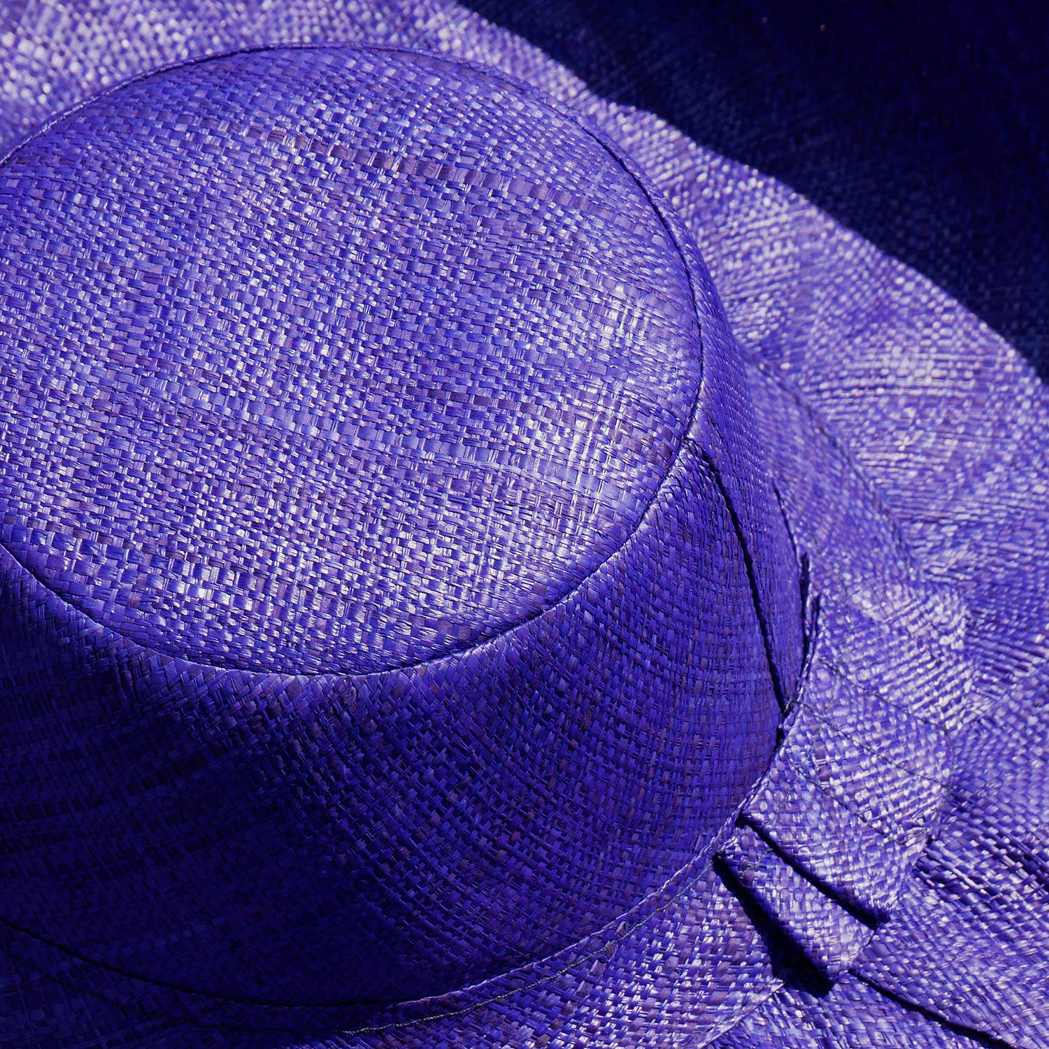 Le comptoir de la plage - Venta al por mayor Sombrero de paja - Unisex - Sombrero capelina de rabano artesanal surtido de Madagascar1