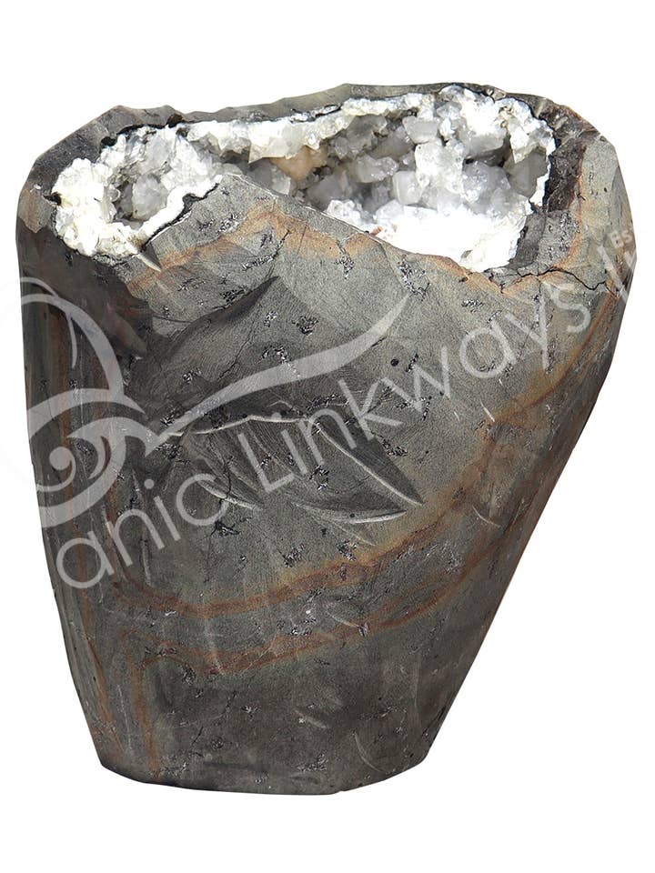 (PC)GÉODE - APOPHYLLITE AVEC HEULANDITE 13 X 12 X 9" pour la vente par Oceanic Linkways Inc