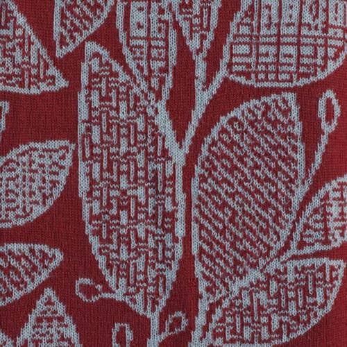 McKernan - Wholesale Hand Warmer - Meander Wristwarmers – Superfine Wool with Leaf Motif11