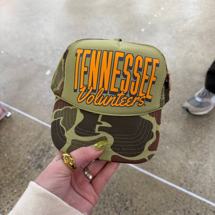The Clandestine Underground - Wholesale Trucker Hat - Unisex - Tennessee Volunteers, Game Day Trucker Hat4