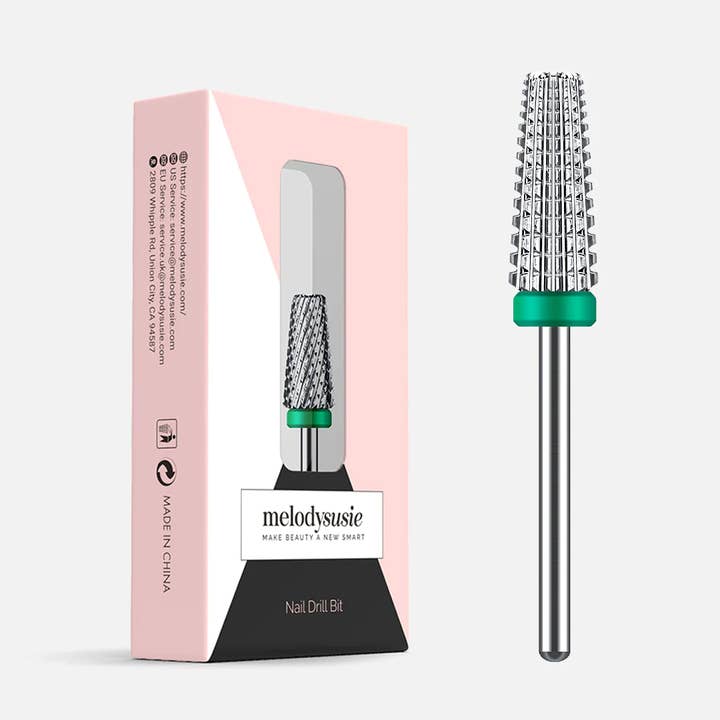 Tungsten Carbide 5-in-1 Straight Cut Nail Drill Bit - Coarse for wholesale by MELODYSUSIE