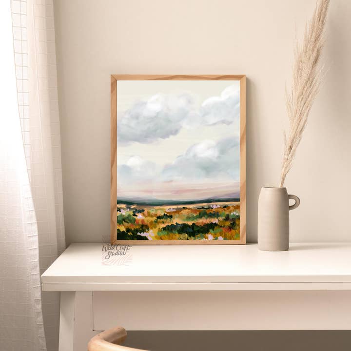 Wild Croft Studio - Wholesale Art Print - In The Distance Landscape Art Print9