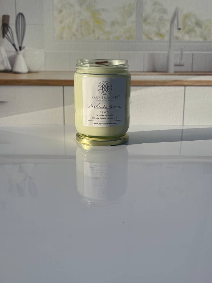 Cashmere Kisses Kandle for wholesale by Kaila's Kandles