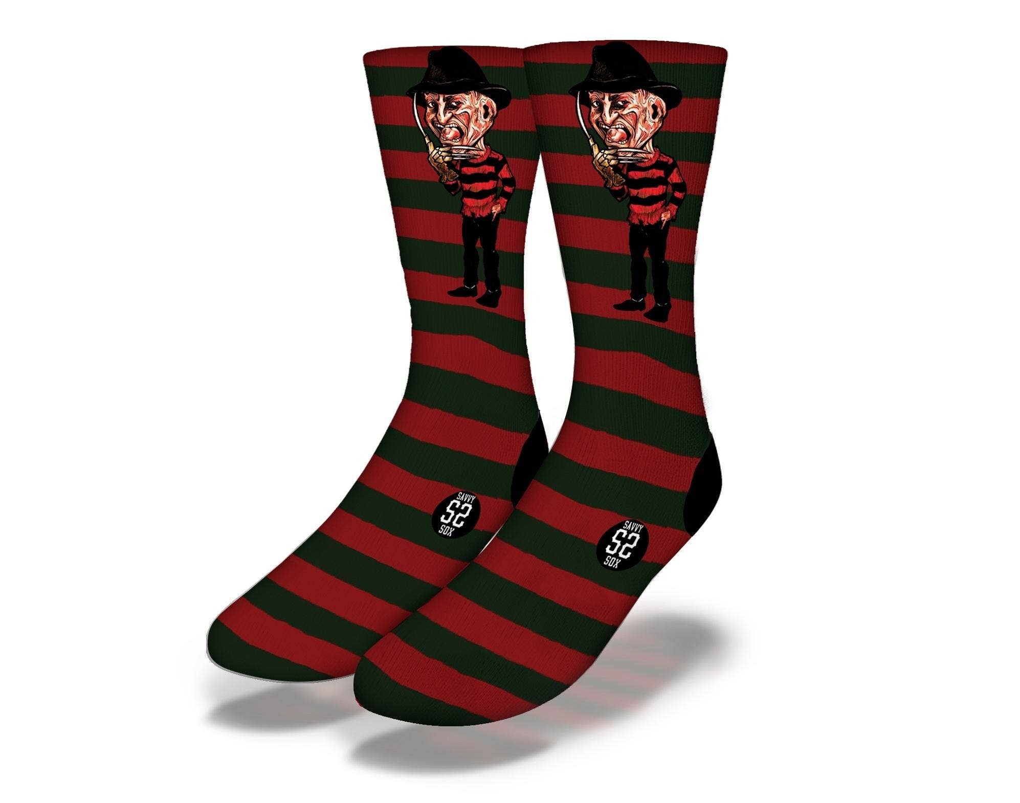 Savvy Sox - Wholesale Socks - Unisex - Nightmares with Freddy Halloween Socks