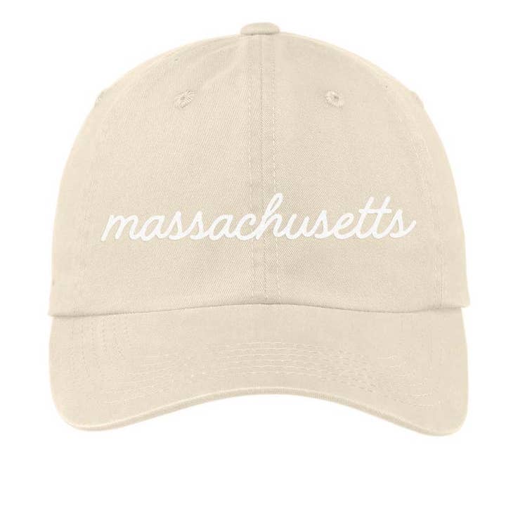 Massachusetts Baseball Cap for wholesale by Frankie Jean