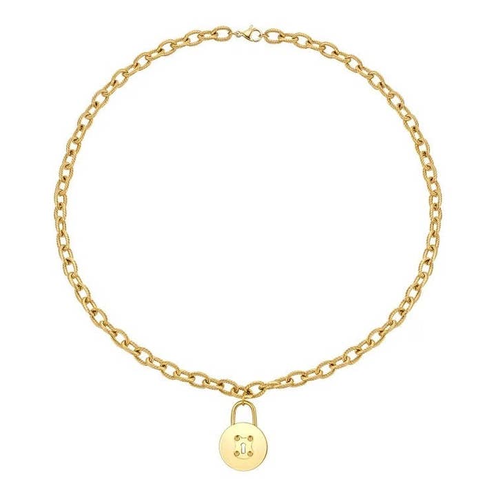 London Hængelås Halskæde for engroshandel hos Emma Louise Accessories