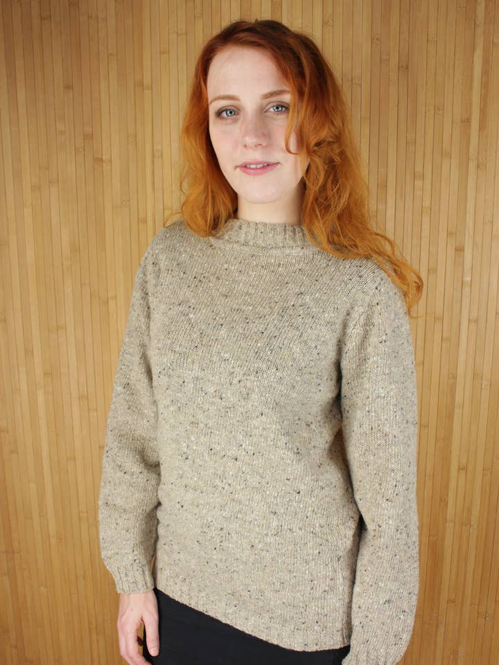 Jersey de Lana de Avena Foyle para venta al por mayor de Knitted in Edinburgh