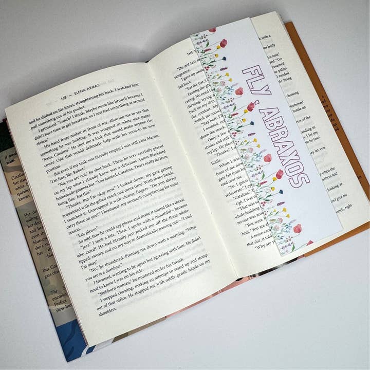 Officially Licensed Abraxos Bookmark - Throne of Glass for wholesale by Treasured Tropes Paper Co