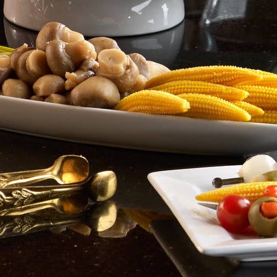 Forest Floor Foods - Wholesale Pickled Vegetables - Dark Bergamo Pickled Mushrooms