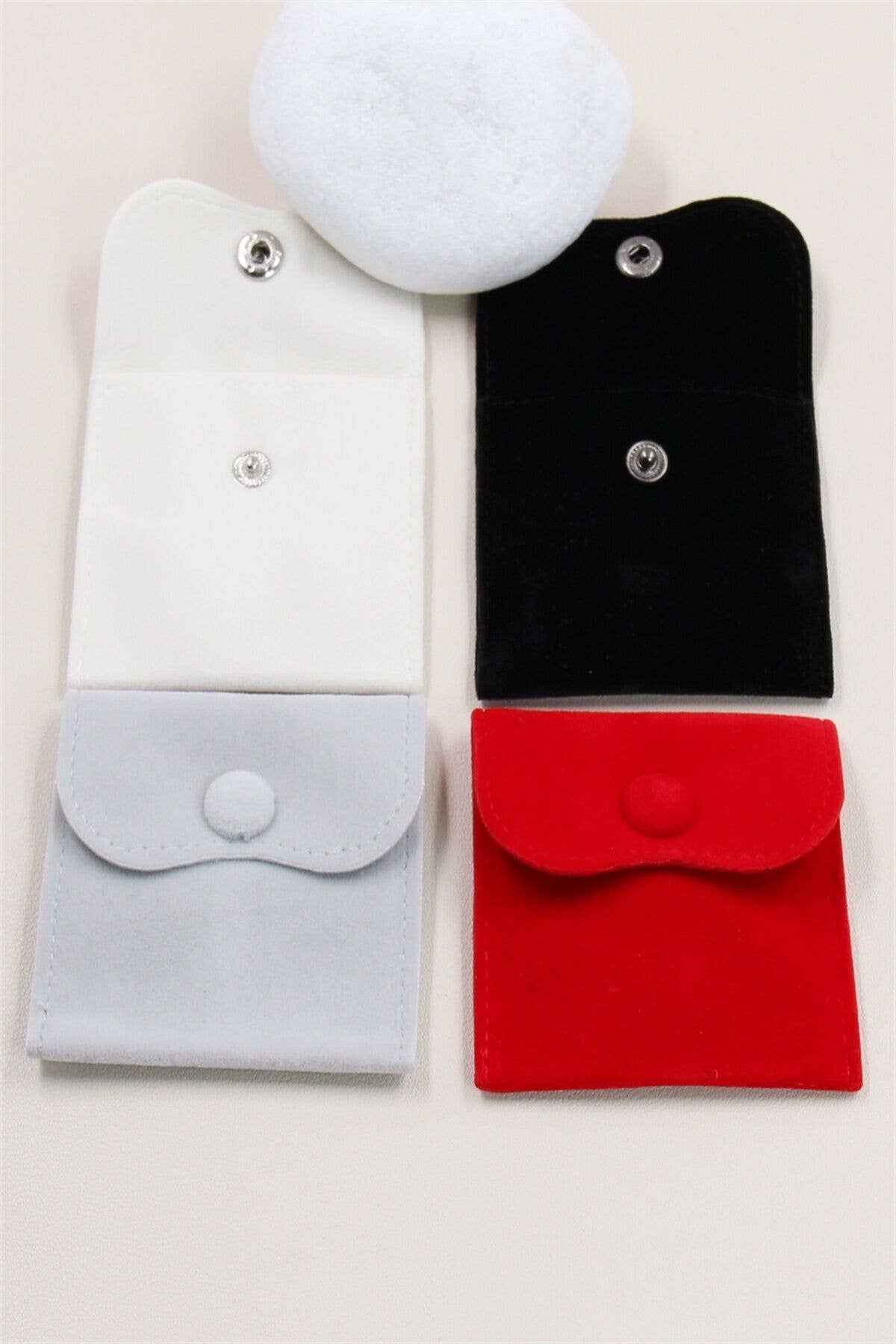 BELLISSIMA BIJOUX - Wholesale Gift Box - Velvet Gift Pouch - Pack of 10: Jewelry Treasures6