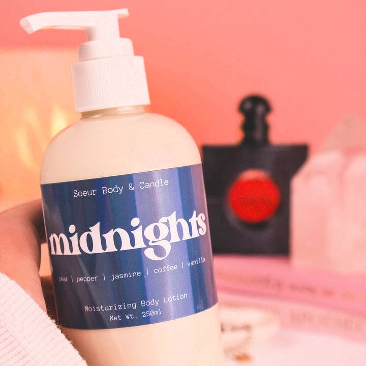 Soeur Body and Candle - Wholesale Body Cream/Lotion - Midnights Body Lotion3