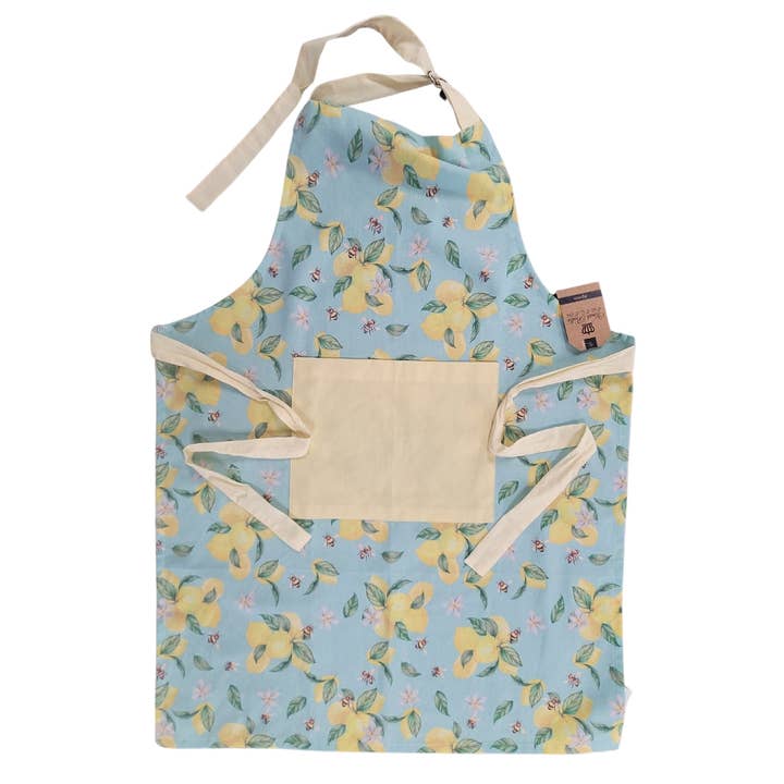 Duke Imports - Wholesale Apron - "Lemons and Bees" Summer-Themed Apron