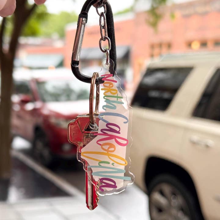 Positively North Carolina - Wholesale Keychain - Women's - NC Whimsical Bag Charms & Travel Keychains for Women5