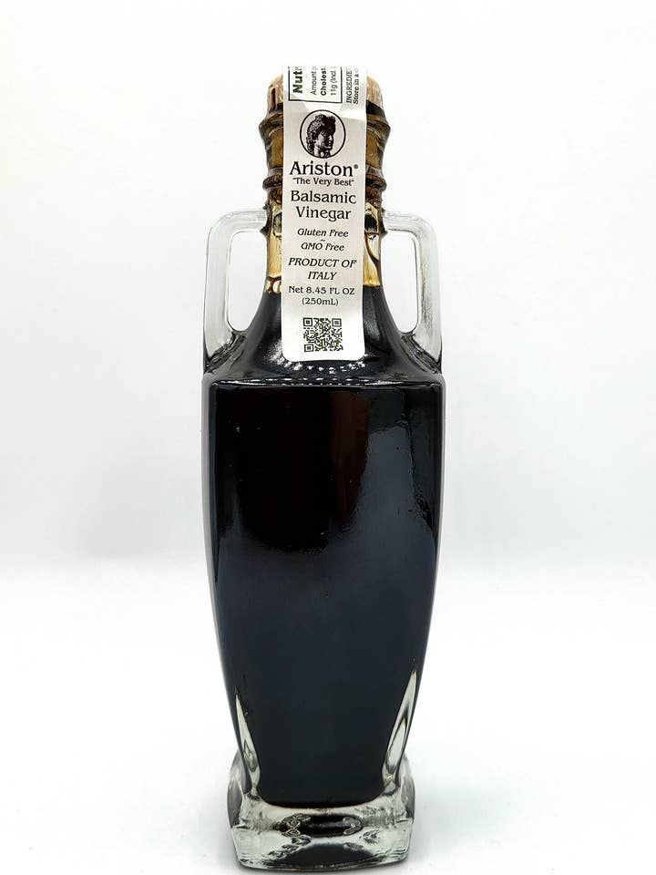 Ariston Balsamic Vinegar in a Cleopatra Bottle 8.45oz for wholesale by Ariston Specialties