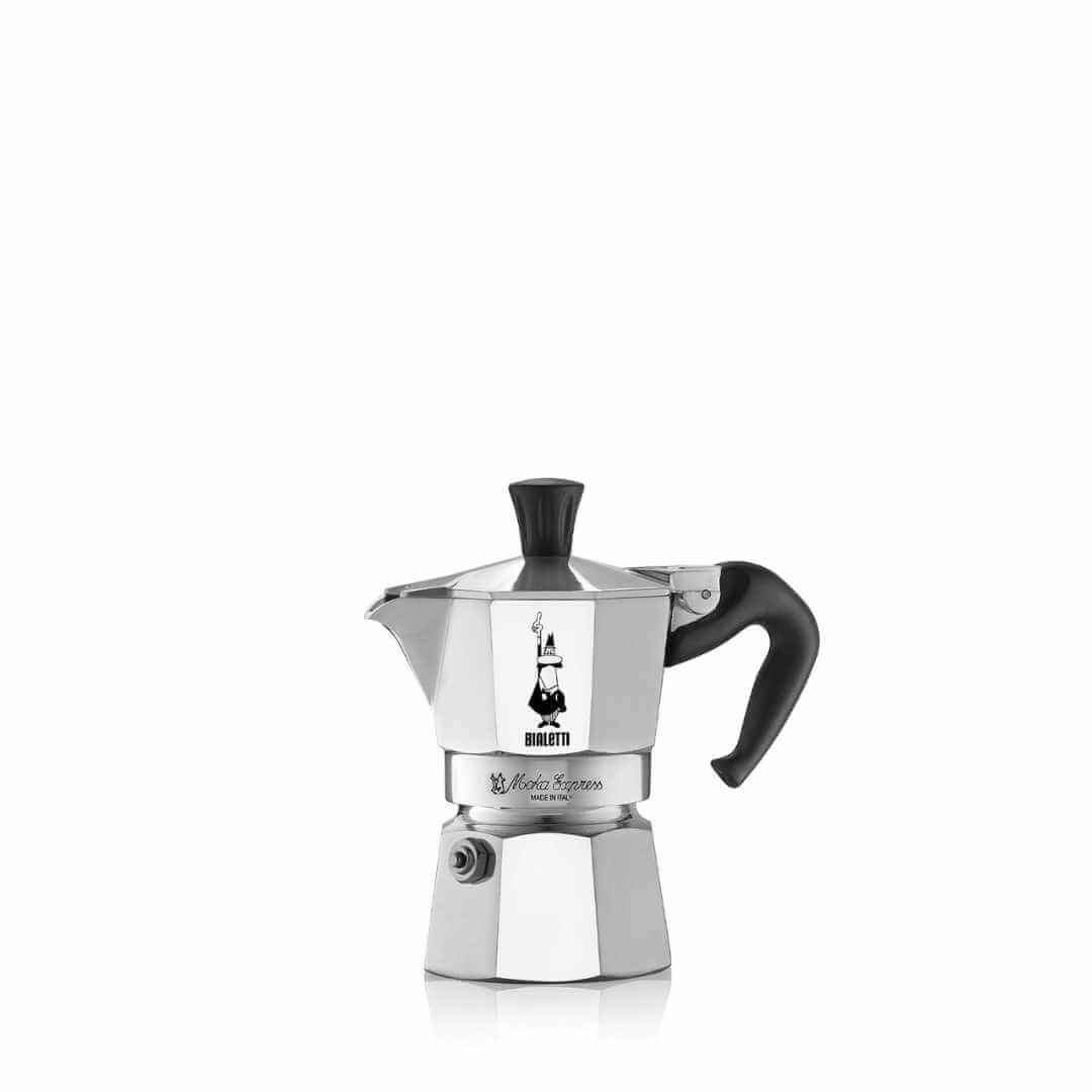 Silver Moka Express 1 Cup to 6 Cup for wholesale on Faire0