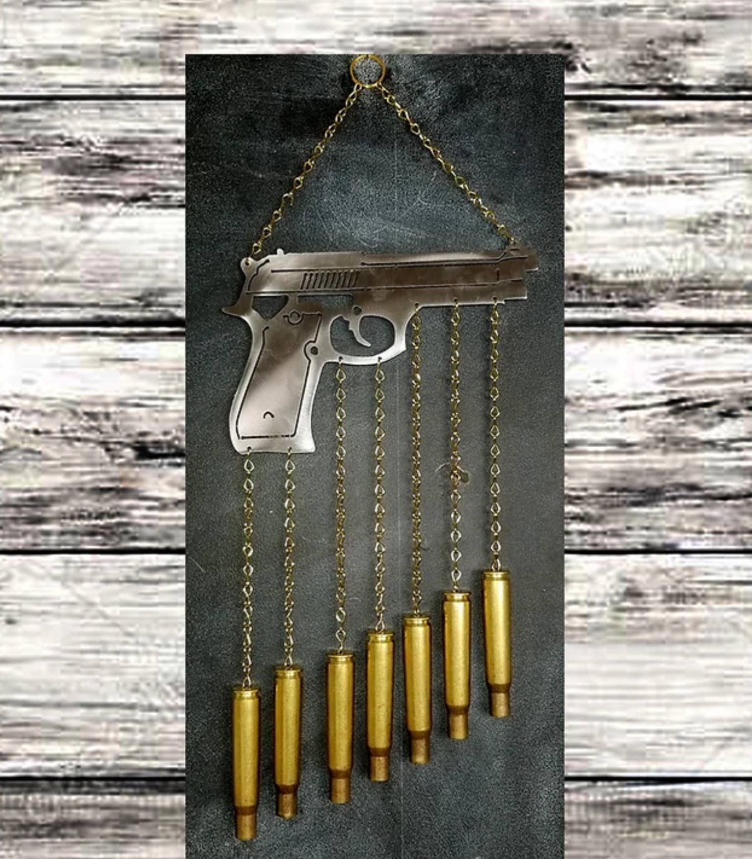 The Bullet Studio – wholesale Wind chime – Bullet Wind Chime (Gun)