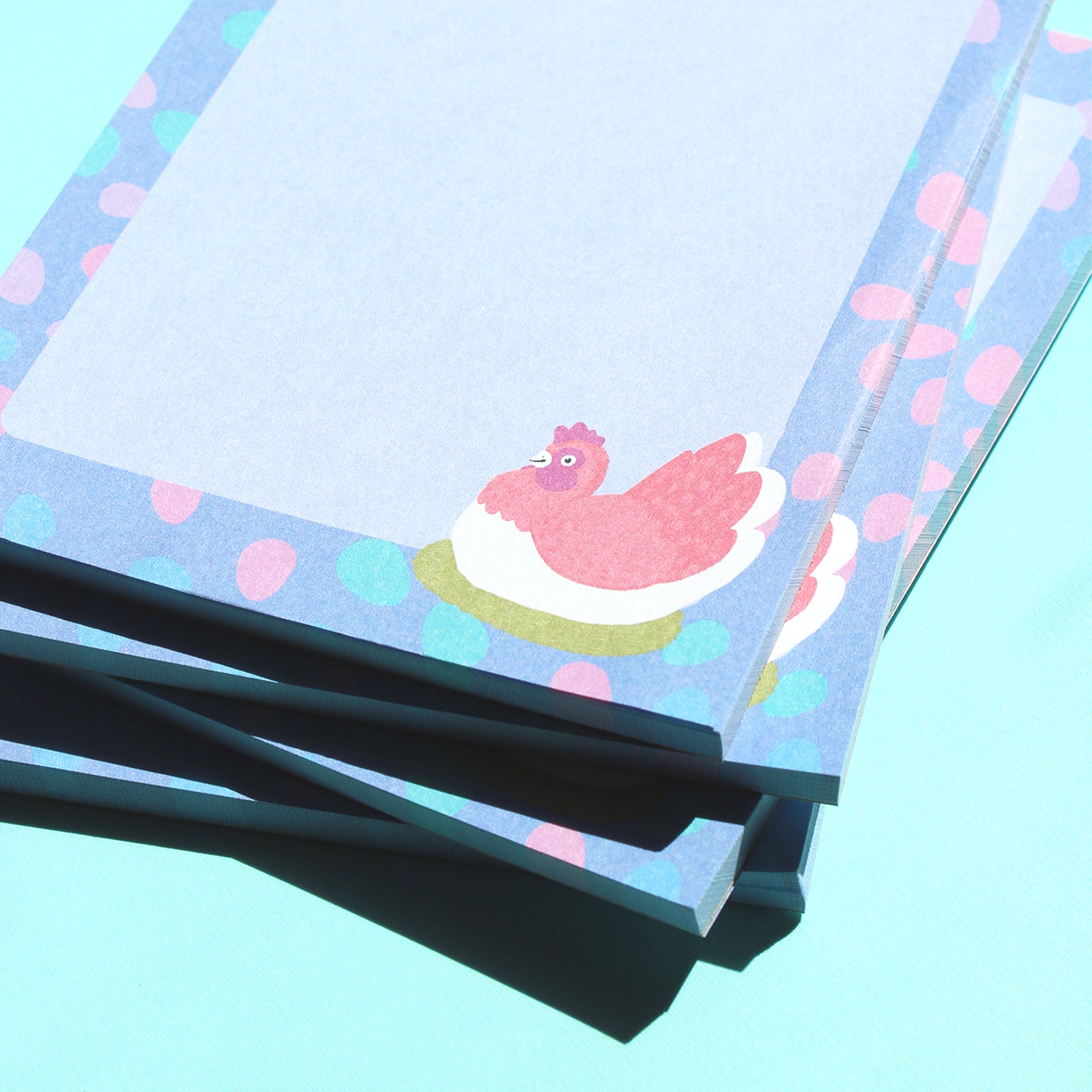 Curious Nature Studio - Wholesale Notepad - Chicken Coop • Blank Notepad1